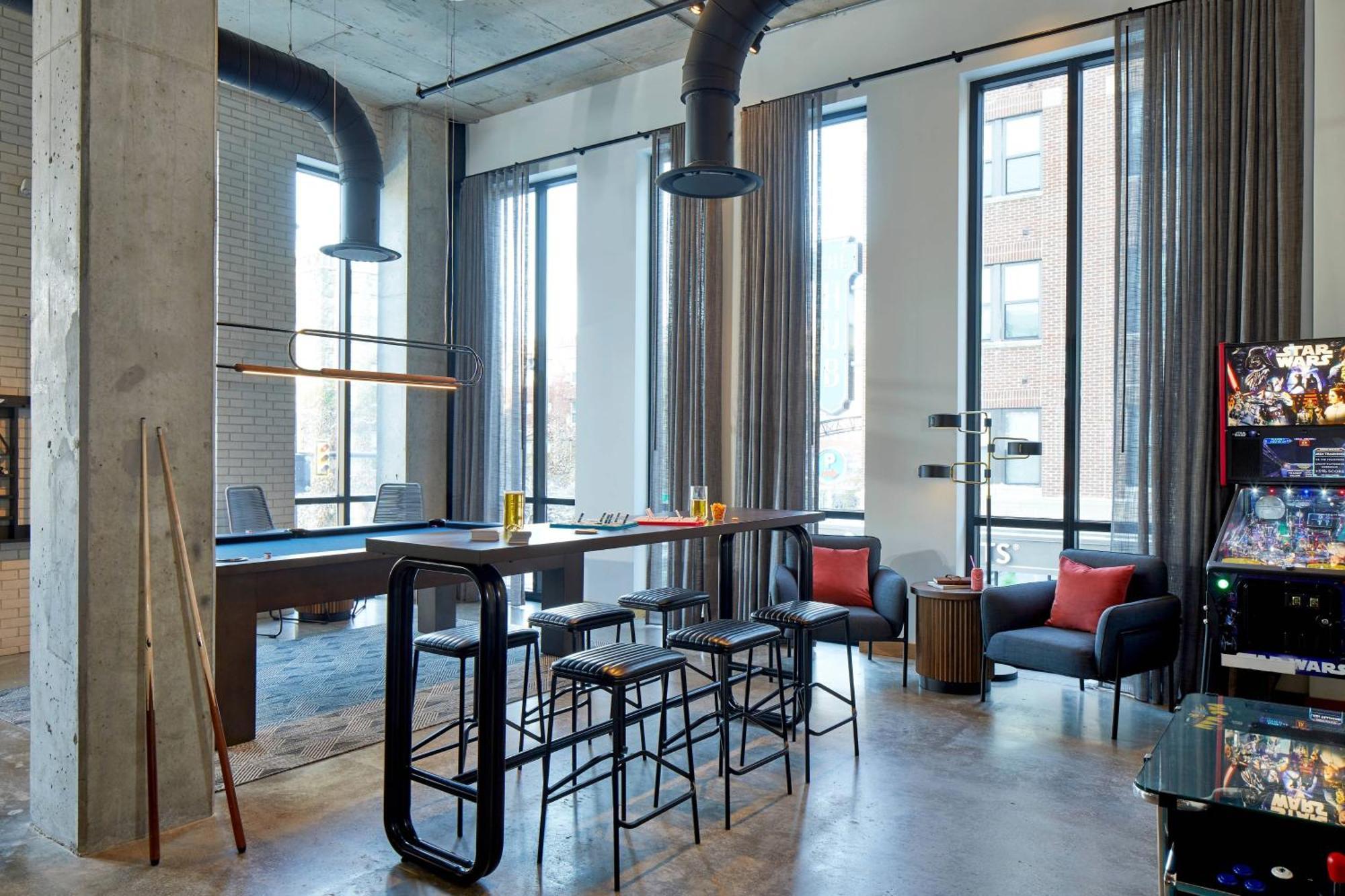 Hotel Moxy Columbus Short North Exterior foto
